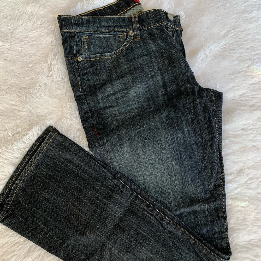 Blue Cult Womens Blue Midrise Flare Leg Kate Jeans Pants Size 30